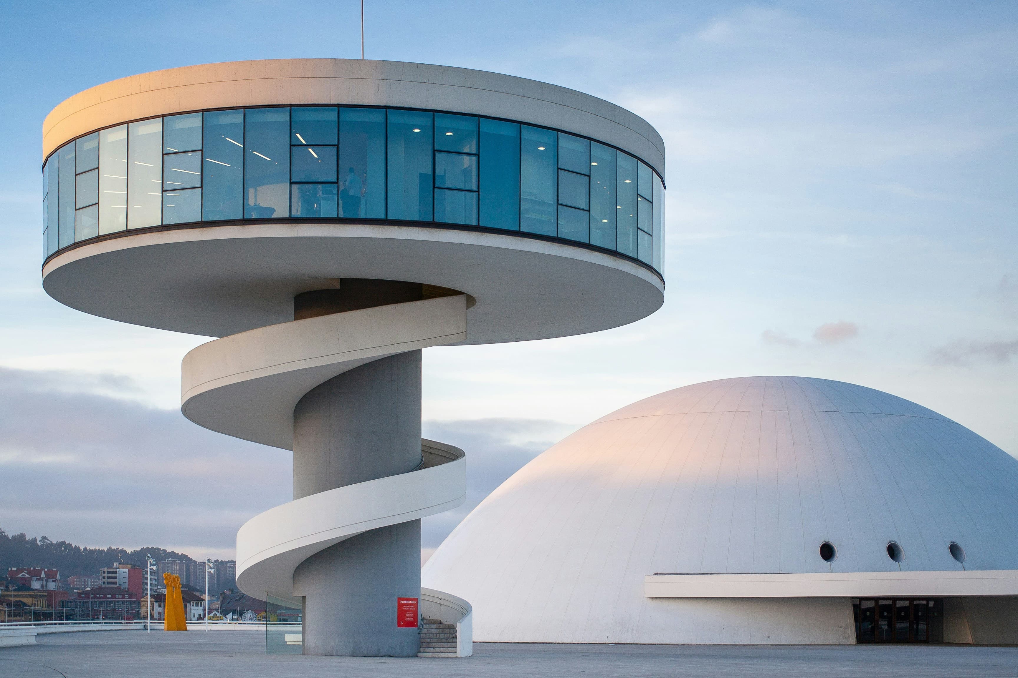Gebouw van Oscar Niemeyer